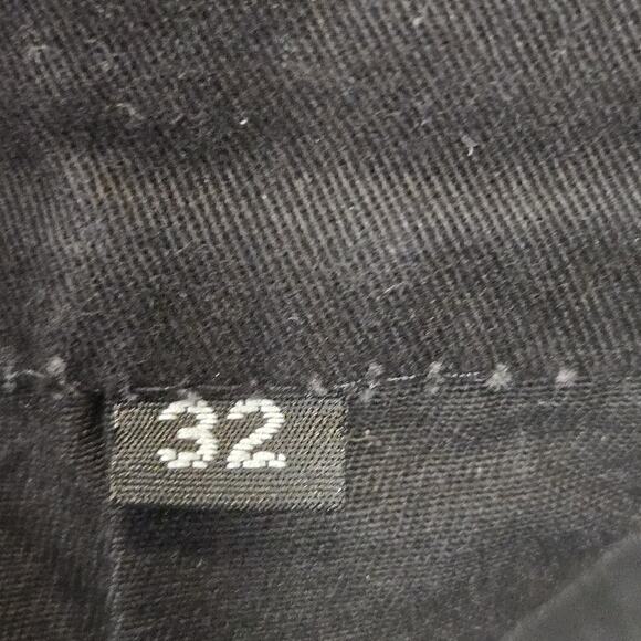 Vintage Versatta Cargo Bondage Pants Size 32 Black Gothic Y2K Nepal Canvas - Picture 11 of 16